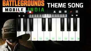 INDIAN PUBG 🇮🇳theme song mobile PIANO COVER #shorts