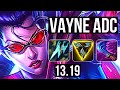 VAYNE & Lux vs DRAVEN & Nautilus (ADC) | Quadra, 2.5M mastery, 12/2/12 | EUW Master | 13.19