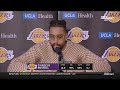 D'Angelo Russell Postgame Interview | Los Angeles Lakers dominate New Orleans Pelicans 123-108