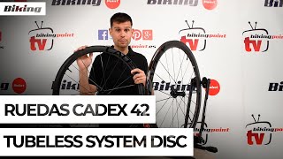 ¿Las ruedas de carretera más ligeras? | CADEX 42 Tubeless System Disc