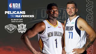 New Orleans Pelicans vs. Dallas Mavericks I nba live scoreboard/@baskemali