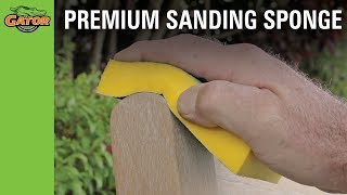 Sanding Faster with Gator Super Sponge