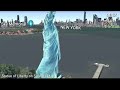 statue of liberty in 3d view ഗൂഗിൾ എർത്തിലെ സ്റ്റാച്യു ഓഫ് ലിബർട്ടി കണ്ടോ..