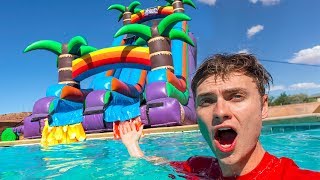 Worlds Biggest Backyard Waterslide Worlds Biggest Backyard Waterslide