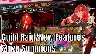 Shining Beyond: Guild Raid New Features Unlocked/Shizu Summons