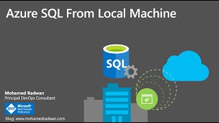 Azure SQL From Local Machine
