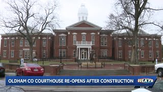 Oldham County courthouse opens after construction