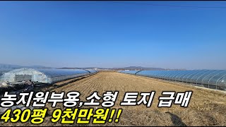 [이천토지] 이천 농림지역 토지매매 농지원부용 딱 좋은 소형 평수 농지 매매