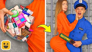 Weird Ways to Sneak Makeup in Jail! Funny Situations & DIY Ideas by Mr Degree