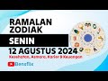 RAMALAN ZODIAK HARI INI, SENIN 12 AGUSTUS 2024