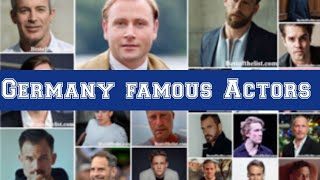 Unveiling Germany's Finest: The 10 Most Famous Actors in the Spotlight ‼️