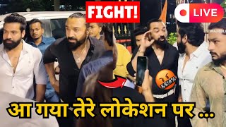 🤬FIGHT! Finally Rajveer Shishodiya \u0026 Ajaz Khan Meet To Live | Rajveer shishodiya Vs Ajaz Khan Fight