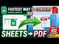 How to Save a Google Spreadsheet as a PDF (Quick & Easy Tutorial)