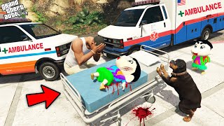 GTA 5 : Franklin Tries To Save Shinchan From An Accident in GTA 5 !
