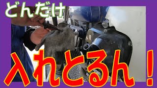 オイル漏れだけじゃなかった！ホンダ プレスカブ AA01 オイルは少なすぎても多すぎてもダメ！広島市 東区 戸坂でスーパーカブの修理は戸坂モータース