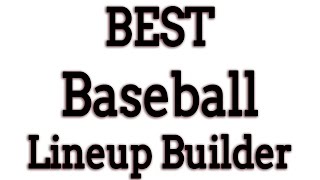 Daily Fantasy Baseball Lineup Optimizer