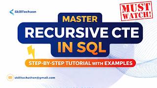 Master Recursive CTE in SQL | Step-by-Step Tutorial with Examples