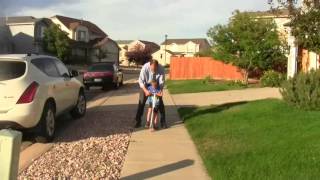 20150727 Owen on a Scooter