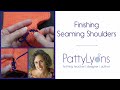 Finishing: How to Seam Shoulders in Knitting