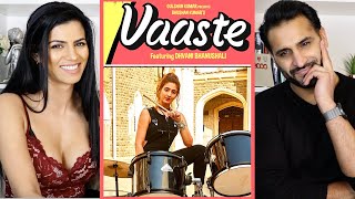 VAASTE Song: Dhvani Bhanushali, Tanishk Bagchi | Nikhil D | Bhushan Kumar | T Series REACTION!!