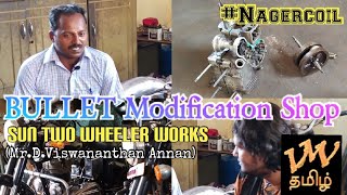 Bullet Modification Shop in Nagercoil I Workshop I Kumari Tamil YTV