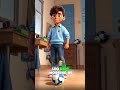 Inspirational story For football beginners ♥️ #animation #football #youtubeanimation