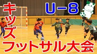 第16回パルシステム山梨杯 U-8キッズフットサル大会決勝