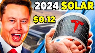 Elon Musk just RELEASED a solar panel that will revolutionize energy in the world