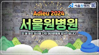 서울원병원 2024년 한 해를 마무리하며! 2025년도 파이팅!