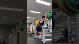 스쿼트 120kg 5reps 바벨한테 질뻔..