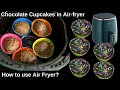 Make AIR FRYER Chocolate Cupcakes Like a PRO in 10 Minutes! Air Fryer Recipes @Parishahomekitchen