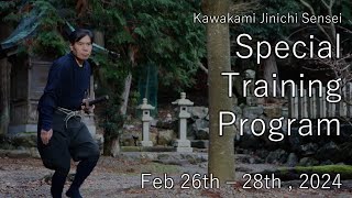 Kawakami Jinichi Sensei Special Training Program in Japan