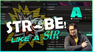 Advanced #STROBE Tutorial #RESOLUME | VJ Tips !