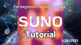 【AI tutorial】SUNO.ai  tutorial 2025年最新版　音楽生成AI SUNOの使い方～ Workspacesまで　2025/1/26