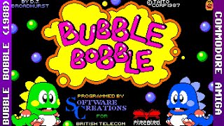 Bubble Bobble Longplay (Amiga) [QHD]