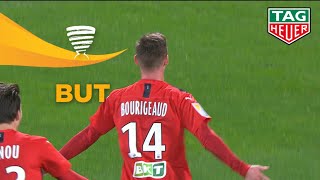 But Benjamin BOURIGEAUD (27')/Amiens SC - Stade Rennais FC (3-2) (1/8 de finale)(ASC-SRFC)/ 2019-20