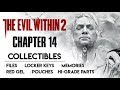 The Evil Within 2 Collectibles Guide · Chapter 14 (Files, Locker Keys, Memories, Slides, etc)