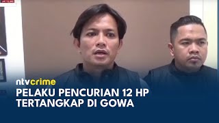 Aksi Kejar-Kejaran Polisi Tangkap Residivis Pencuri 12 Handphone di Gowa | NTV CRIME