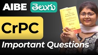 CrPC తెలుగు: AIBE Most Important Questions