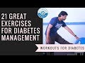 21 Great Exercises for People With Diabetes | Simple Diabetes Exercise at Home