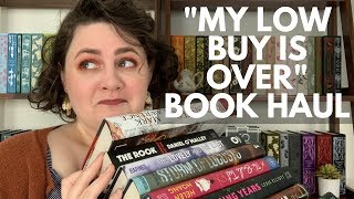 So my low buy is over... May Book Haul