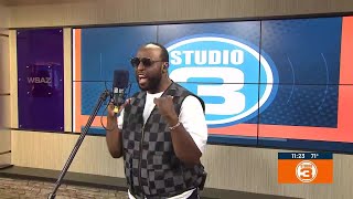 Stephen Thomas performs on Studio 3