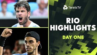 Defending Champion Norrie Returns; Seyboth Wild Lights up Home Crowd | Rio 2024 Highlights Day 1