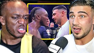 KSI & Tommy Fury • BOTH SIDES GO AT EACH OTHER! after FACE OFF