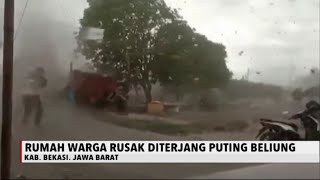 Angin Puting Beliung Terjang Belasan Rumah Warga di Bekasi - iNews Sore 23/10