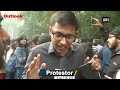 jnu students protest over fee hike