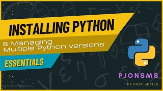 [Python] Installing Python managing multiple versions (Tagalog)