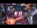 tekken 8 ▰ keisuke 4 ranked kazuya vs lowhigh 2 ranked shaheen ▰ high level gameplay