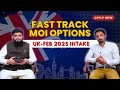 UK February Intake 2025 | Fast Track Options without any English Test! | Dependents Allowed