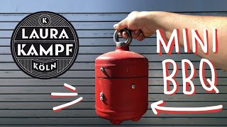 The perfect camping grill made from Fire Extinguisher!!